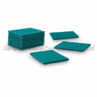 10pk Household Cleaning Products Heavy-Duty Green Scouring Pad